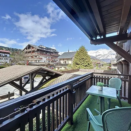 2p Avec Balcon Au Centre De Combloux, Parking, Wifi, Proche Commodites - Fr-1-560-128 Appartamento Combloux