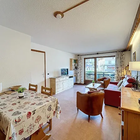 2p Avec Balcon Au Centre De Combloux, Parking, Wifi, Proche Commodites - Fr-1-560-128 Combloux