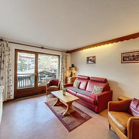2p Avec Balcon Au Centre De Combloux, Parking, Wifi, Proche Commodites - Fr-1-560-128 *